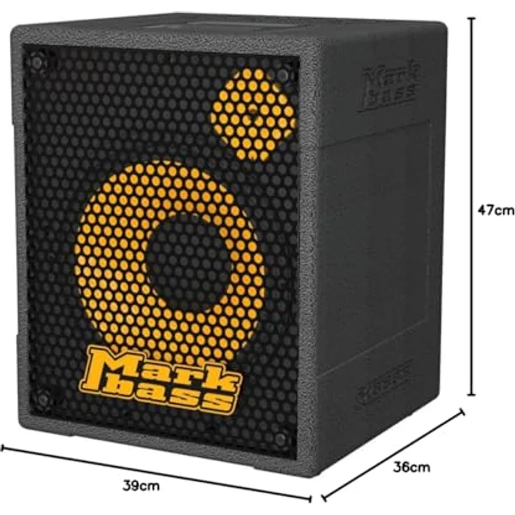 Markbass MB58R Mini CMD 121 Pure Combo, 500 W Transistor E-Bass Combo mit 12" Neodym Lautsprecher, biologisch abbaubares Gehäuse – Bild 8