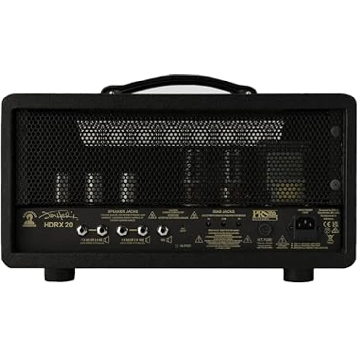 PRS HDRX 20 Head, E-Gitarren Topteil mit 20 Watt, 2 Kanälen, EQ-Reglern und Röhrenverstärkung, schwarz – Bild 2
