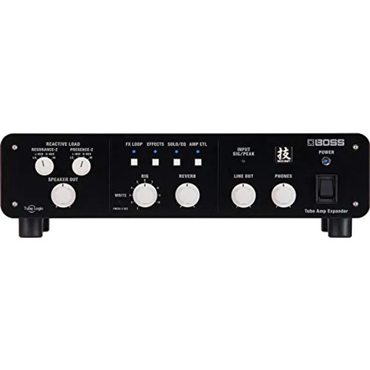 Boss WAZA Tube Amp Expander, Röhrenverstärker mit 150 Watt, integrierter 100 Watt Class-AB-Endstufe, 22 Lautsprecherbox-Emulationen und DSP-Effekten – Bild 2