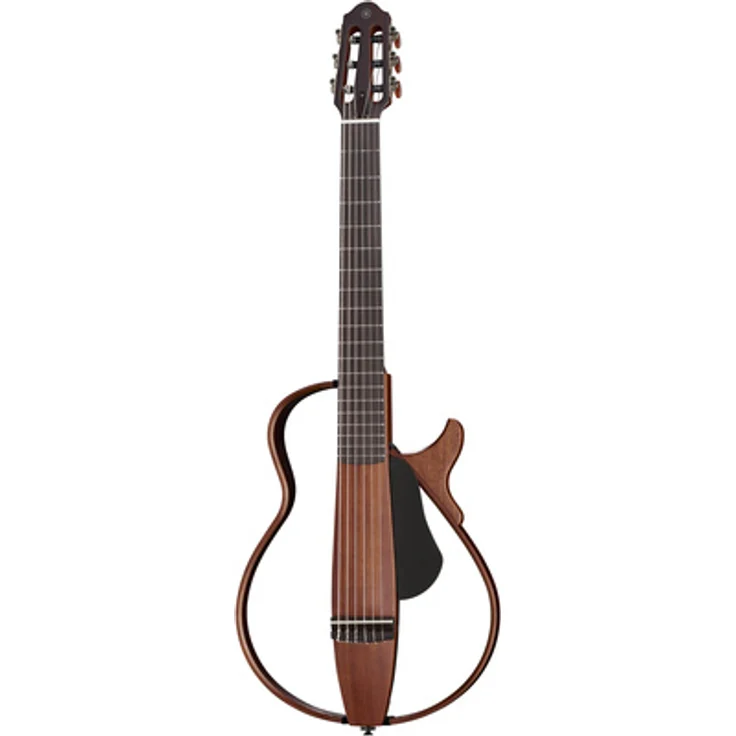 Yamaha SLG200N NA, Silent Guitar mit Nylonsaiten, Mahagoni Korpus, Natural Satin Finish, inkl. Softbag und In-Ear Kopfhörer