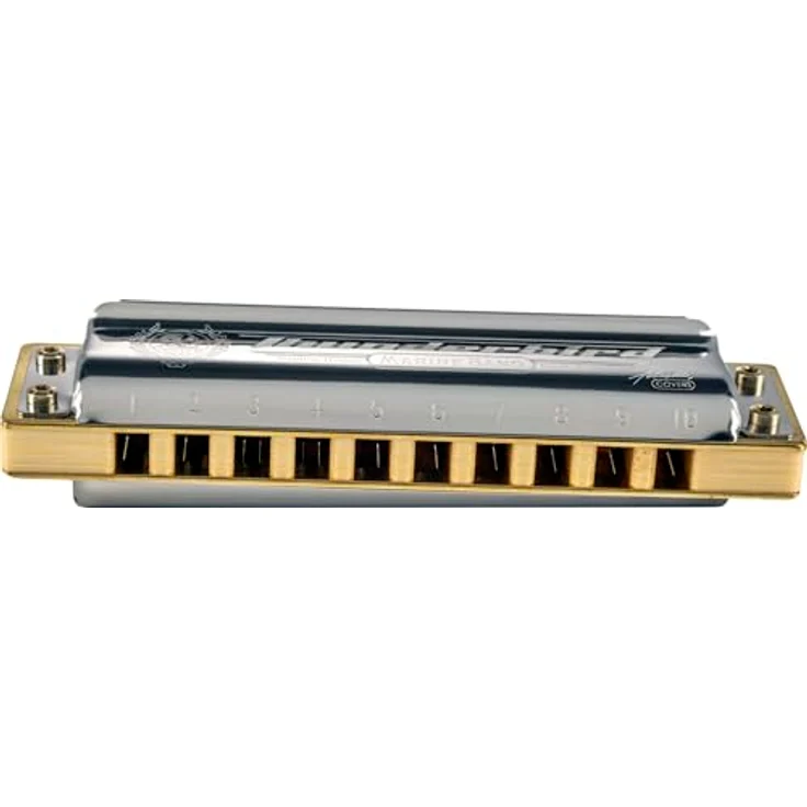 Hohner Marine Band Thunderbird Low D, Mundharmonika mit dreifach lackiertem Bambuskörper und neu entwickelten Stimmzungenprofilen für supertiefe Tonarten – Bild 4