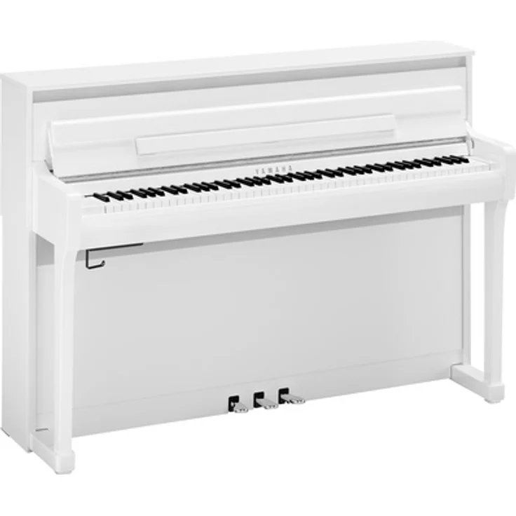 Yamaha CLP-885 PWH, Digitalpiano mit 88 gewichteten Tasten, 53 Sounds, Bluetooth Audio/Midi, Weiß poliert