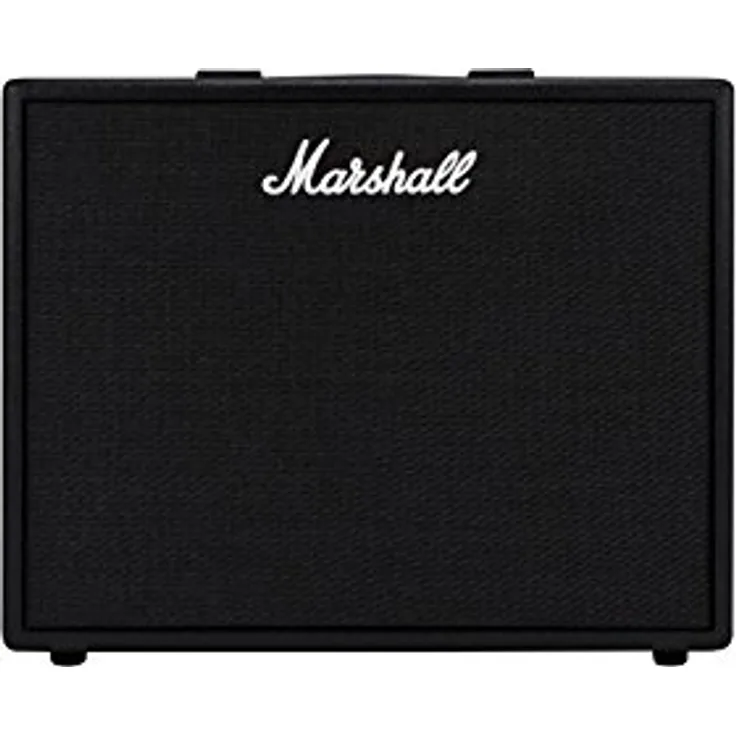 Marshall Code 50, E-Gitarren-Comboverstärker mit 50 Watt, 12 Zoll Speaker, 100 Presets, Bluetooth & USB Verbindung, inkl. 24 Effekten