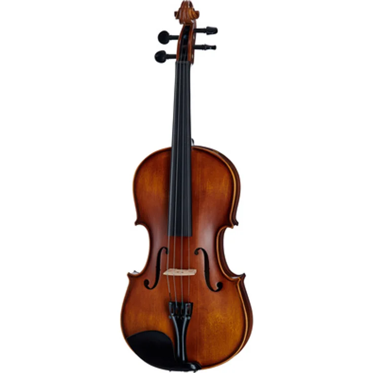 Thomann Student Pro Viola Set 16,5", Spielfertig, massive Fichtendecke, Ahorn, Griffbrett aus Ebenholz, inklusive Fiberglas-Bogen und Etui