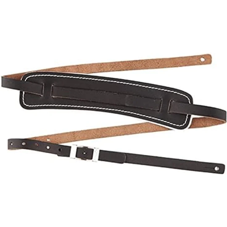 Fender Standard Vintage Strap BK, Gitarrengurt, schwarz, Länge 130-140 cm, Breite 1,5 cm – Bild 2
