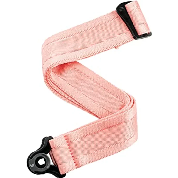 D'Addario Auto Lock Gitarrengurt, New Rose, mit sicherem Schnellverschlusssystem und federbelastetem Verschluss – Bild 1