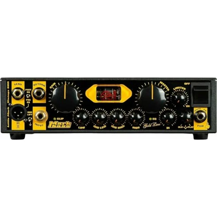 Markbass Little Mark Vintage 58R, Bass Top Teil mit 500 Watt, Röhrenvorverstärker, ultra leicht und kompakt, Made in Italy – Bild 6