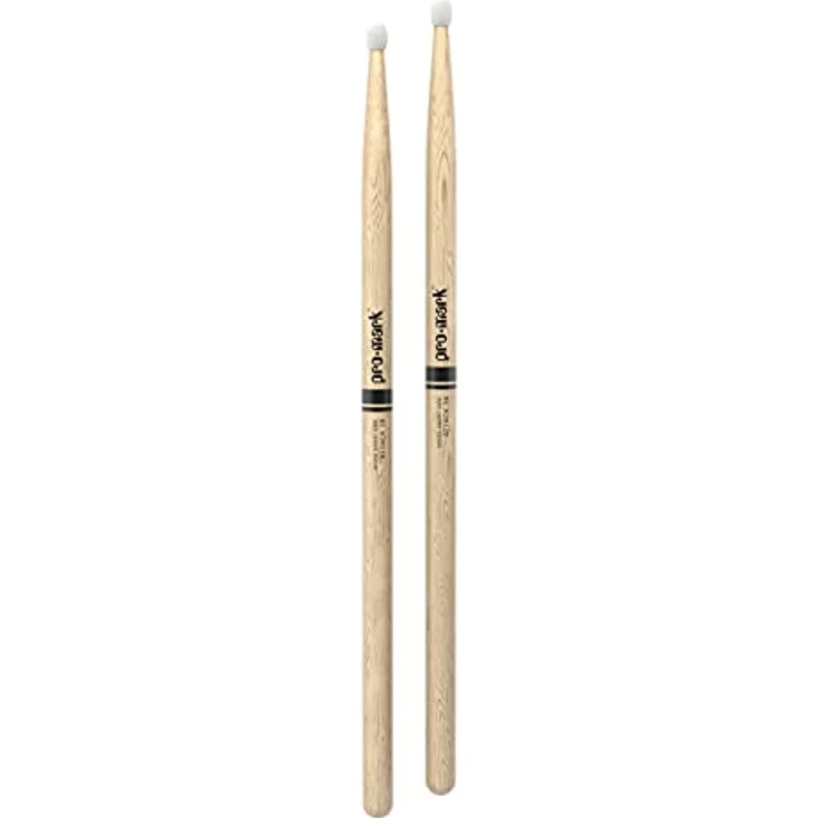 Pro Mark PW2BN 2B Classic Attack Drumsticks aus japanischem Eichenholz mit nylonummanteltem Kopf, 40,64 cm Länge, 1,61 cm Durchmesser – Bild 3