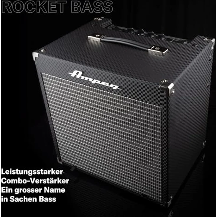 Ampeg Rocket Bass RB-108 II, E-Bass Combo mit 30 Watt, 8" Lautsprecher, 3-Band EQ und SGT Overdrive, 10,5 kg – Bild 4