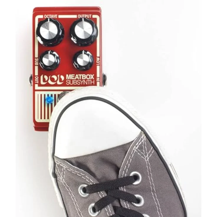 Digitech DOD Meatbox, Subharmonic Synth Pedal mit True Bypass, Aluminium Gehäuse und TRS Ausgang – Bild 8