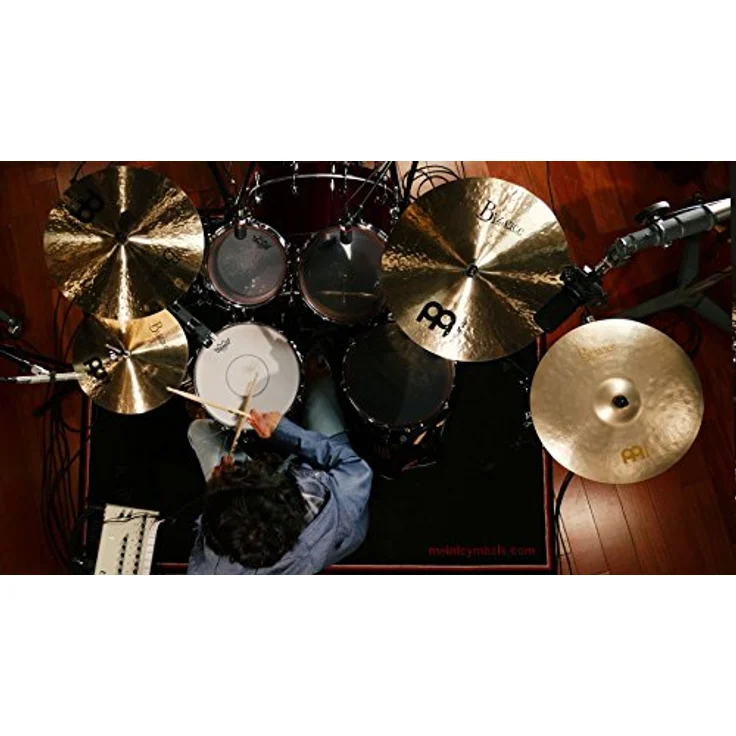Meinl 14" Byzance Hi-Hat Medium, Traditional, handgefertigt in der Türkei, dynamisches Spektrum, warmer Sound, kontrollierter offener Hi-Hat Klang – Bild 6