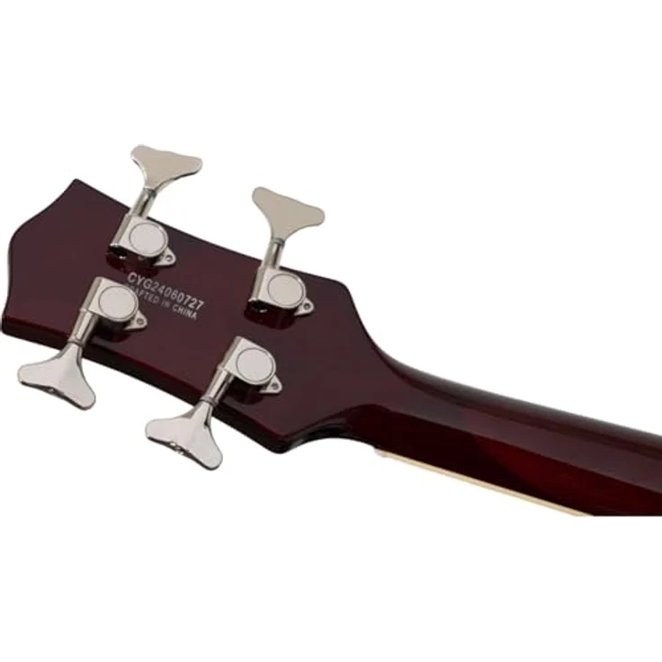 Gretsch Streamliner Jet Club Bass HVNA BRST, E-Bass mit Nato Korpus, Havana Burst, Single-Coil Tonabnehmer und geschraubtem Hals – Bild 7