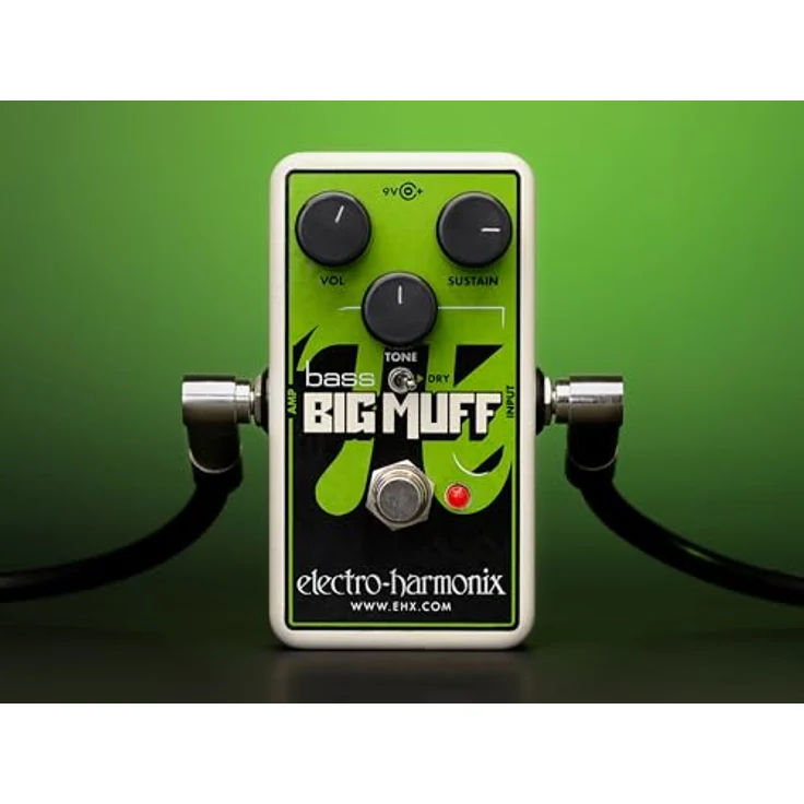 Electro-Harmonix Nano Bass Big Muff Pi, Bass Effektpedal für Overdrive-Sounds, kompakte Bauweise – Bild 2
