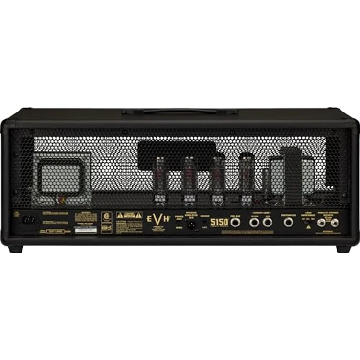 Evh 5150 Iconic EL34, 80W Röhren Topteil Verstärker für E-Gitarre, schwarz – Bild 2