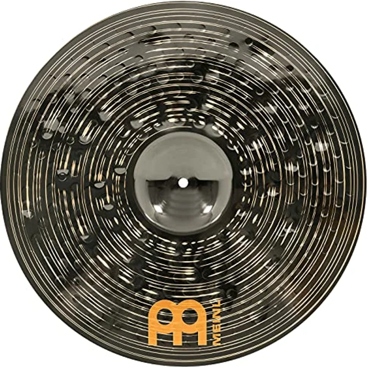 Meinl Cymbals Classics Custom Dark Crash 19 Zoll, B12 Bronze mit dunklem Finish, kräftiger Heavy-Metal-Sound – Bild 2