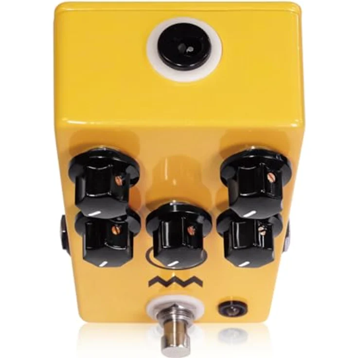 JHS Pedals Charlie Brown V4, Overdrive-Pedal für E-Gitarre mit Volume, Drive, Bass, Middle und Treble Reglern, True Bypass, made in USA – Bild 3