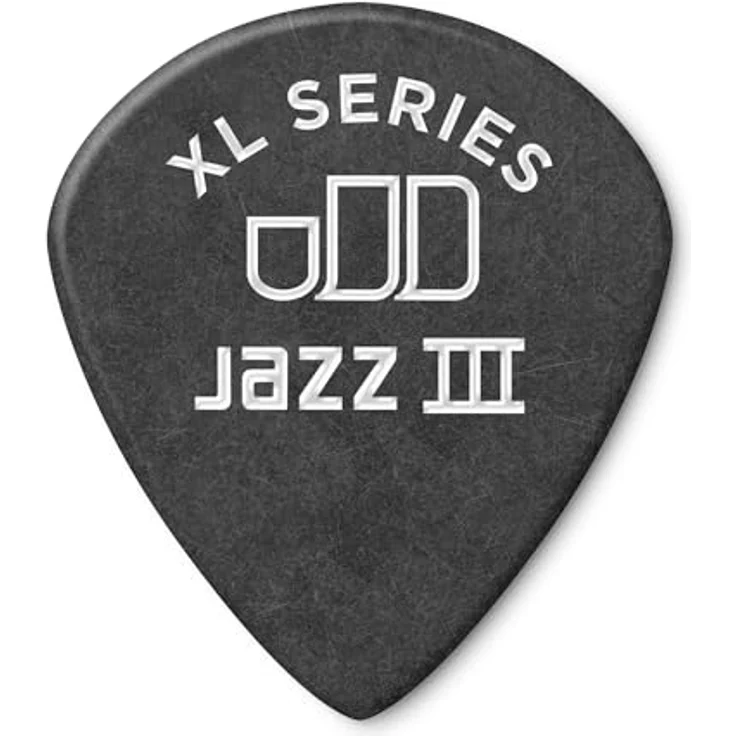 Jim Dunlop Tortex Jazz III XL Plektrum, 1,35 mm, Schwarz, 72 Stück – Bild 2