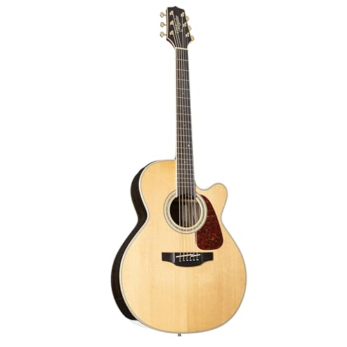 Takamine GN90CEZC-NAT-2, Westerngitarre mit massiver Fichtendecke, Zirocote Boden, Cutaway, Natural Glanz, inkl. Gigbag