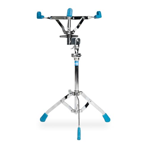 Drumeo PadStand, Snare Drum Ständer für Practice Pads bis 12", höhenverstellbar von 61cm bis 83cm, drehbarer Korb