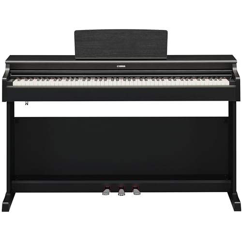 Yamaha YDP-165 B Arius, Digital Piano mit 88 gewichteten Tasten, 10 Sounds, 192-stimmig polyphon, schwarz