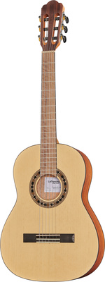 La Mancha Romero Granito 32-3/4, Konzertgitarre ¾ mit Fichtendecke, Mahagoniboden und -zargen, Ovangkol-Griffbrett, Natur matt offenporig