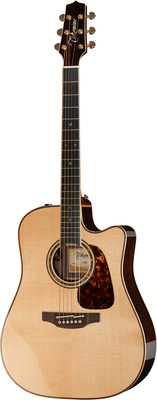 Takamine P7DC, Westerngitarre mit Cutaway und Palisanderboden, Natur Hochglanz, incl. Softcase
