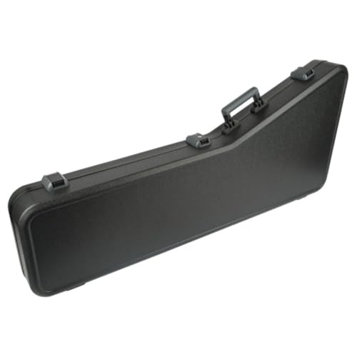 Jackson Case 6/7 RR Randy Rhoads RH, schwarzes Hartschalen Case für 6- und 7-Saiter Modelle, 24 Bünde, mit internen Staufächern und 3 TSA-Verschlüssen