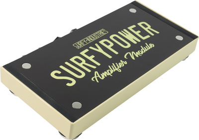Surfy Industries SurfyPower, digitale Gitarren-Endstufe mit 200 Watt Leistung, magnetischer Verbindung zum SurfyMan Pre Amp, 2 x 6,3 mm Lautsprecher Ausgänge