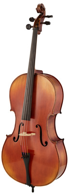 Gewa Allegro VC1 A Cello 3/4, vollmassives Cello aus europäischen Tonhölzern, antike braun-bernsteinfarbene Naturharzlackierung