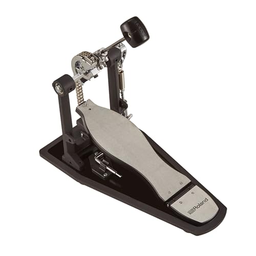 Roland RDH-100A Bassdrum-Pedal, Hochleistungs-Drum-Pedal mit Doppelketten-Antrieb und Noise Eater Technologie