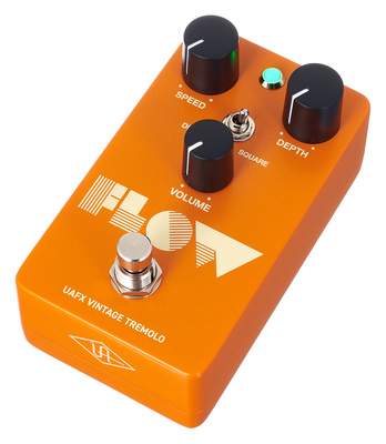 Universal Audio UAFX Flow Vintage Tremolo, Gitarreneffektpedal mit drei Tremolo-Modi, Tap Tempo und Volume Boost