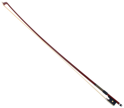 P&H Violin Bow Fiberglass 4/4 BR, Schüler- und Schulbogen mit echtem Rosshaarbezug, braun