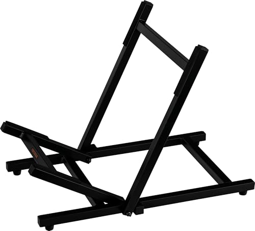 Ortega Guitars OAS-FL, Klappbarer Floor Amp Stand für Verstärker bis 40 kg, Stahl schwarz