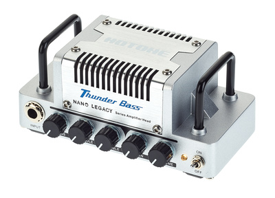 Hotone Nano Legacy Thunder Bass, Mini E-Bassverstärker mit 5 Watt, 3-Band EQ, FX Loop und Kopfhörerausgang