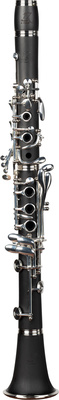 RZ Clarinets C-Clarinet Student 17/6, C-Klarinette (Boehm-System) aus hochwertigem ABS mit versilberter Mechanik, inkl. 2 Birnen, Koffer und Reinigungsset