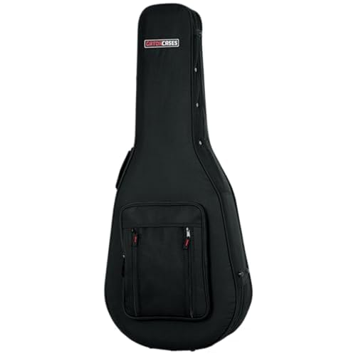 Gator Foam Case Classic, Gitarrenkoffer mit Innenmaßen von 102 cm und leichtem Gewicht von 2,8 kg