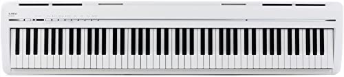 Kawai ES-120 W, Digitalpiano mit 88 gewichteten Tasten, 25 Sounds, 192-stimmig polyphon, Bluetooth Midi/Audiokapazität, weiß