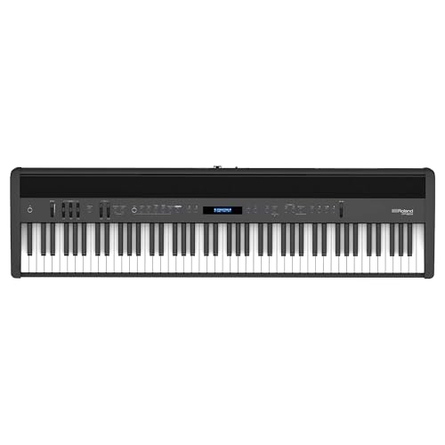 Roland FP-60X BK, Digital Piano mit 88 Tasten PHA-4, 16 SuperNATURAL Klängen, Bluetooth, schwarz
