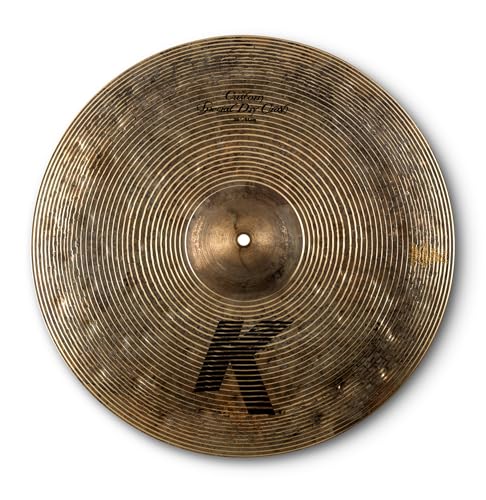 Zildjian 20" K Custom Special Dry Crash, Schlagzeugbecken mit natürlichem Finish, dunklem Sound und kurzem Sustain