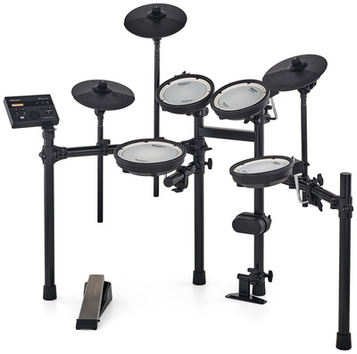Roland TD-07DMK V-Drum Set, E-Drum Set mit TD-07 Soundmodul, 25 Preset Kits, Bluetooth und 143 Instrumenten Sounds