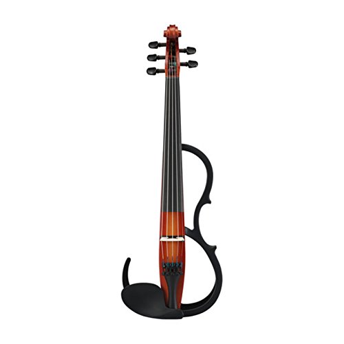 Yamaha Silent Violin SV255BR, E-Violine mit leiser Spielweise, braun