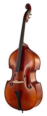 Thomann 33 3/4 LH Europa Kontrabass, Linkshänder, massiver Fichten- und Ahornkörper, höhenverstellbarer Stachel, mensurlänge ca. 105 cm