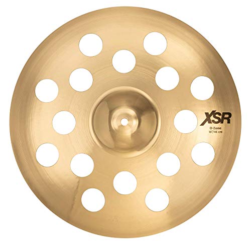 Sabian 18" XSR O Zone, Schlagzeugbecken mit Vintage Look und Zweijahresgarantie
