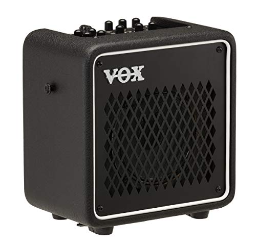 Vox Mini Go 10, Modelling Combo Verstärker mit 11 Verstärkermodellen und 8 Effekten, 10 Watt, schwarz