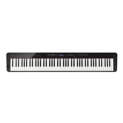Casio PX-S3100 BK Privia, Digitalpiano mit 88 Tasten, 700 Sounds, 200 Rhythmen, Bluetooth Audio, schwarz