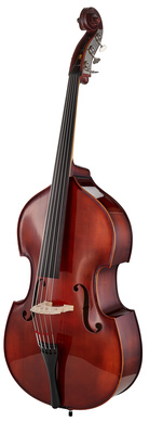 Thomann 44AS/5str. 3/4 Europa Kontrabass, 5-saitig mit tiefer H-Saite, vollmassiv, Satin Antiqued