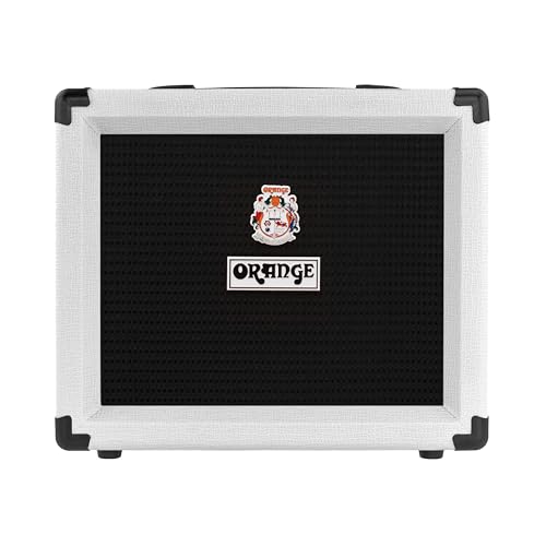 Orange Crush 20 RT Orianthi, E-Gitarren-Combo mit 20 Watt, 8 Zoll Lautsprecher, digitalem Hall, chromatischem Stimmgerät, weiß