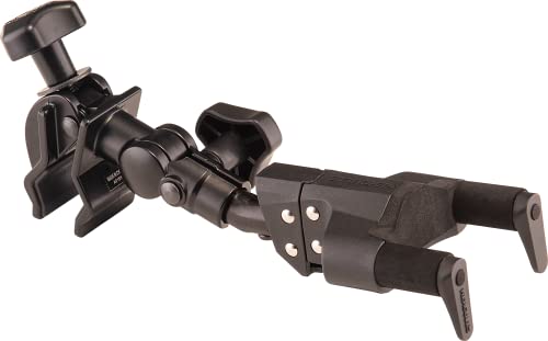 Hercules Stands HCUSP-20CB, Ukulelenhalter mit AGS Auto Grip System, schwarz, für Halsbreiten bis 42 mm