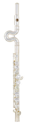 Jupiter JFL700WD D-Loop Querflöte in C, leichte Bauweise mit geschlossenen Klappen, Neusilber versilbert, inkl. Etui und Zubehör