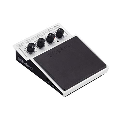 Roland SPD::ONE Percussion Pad, E-Drum mit 22 Sounds, Gummi Schlagfläche, Micro USB und Batteriebetrieb
